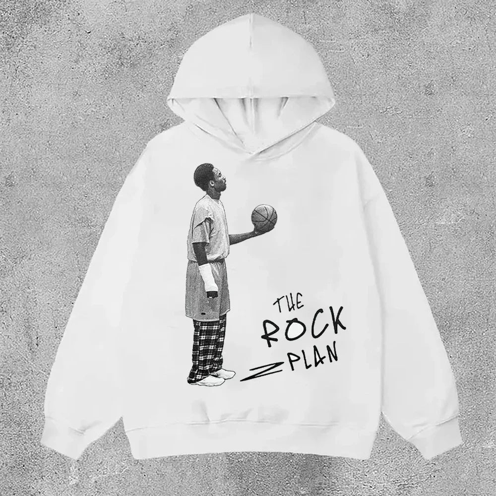 KOBE street basketball hooded sweatshirt