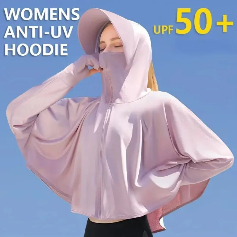 Thin Ice Silk UV Protection Hoodie