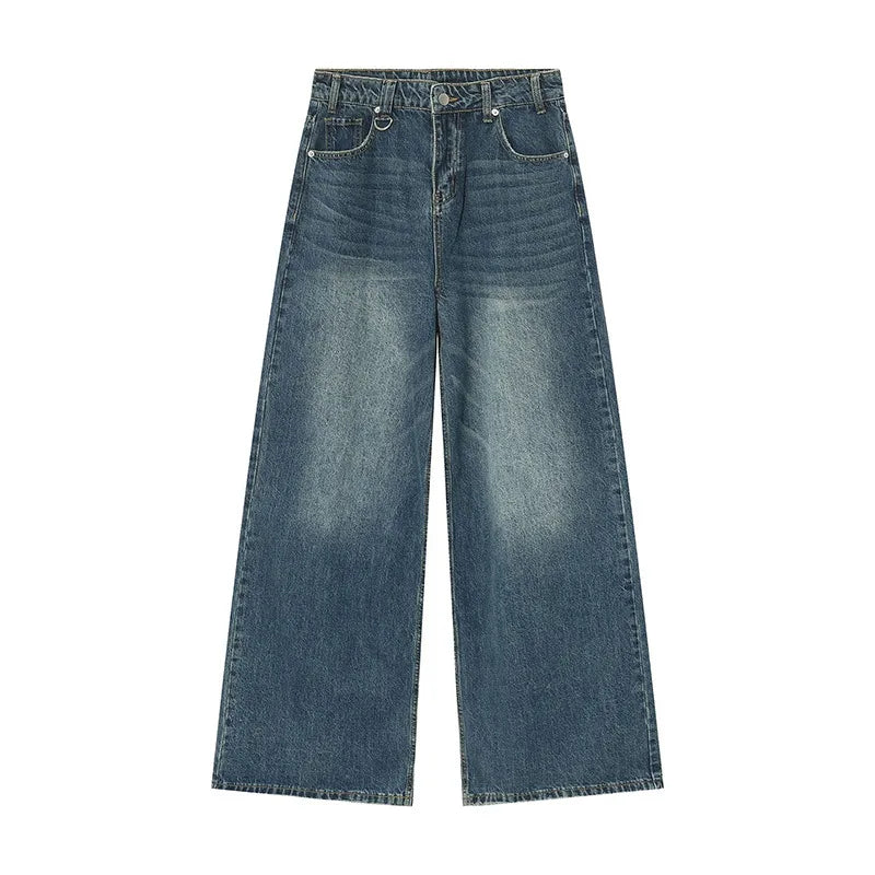 IEFB Summer Men's Pants Old Washed Male Jeans