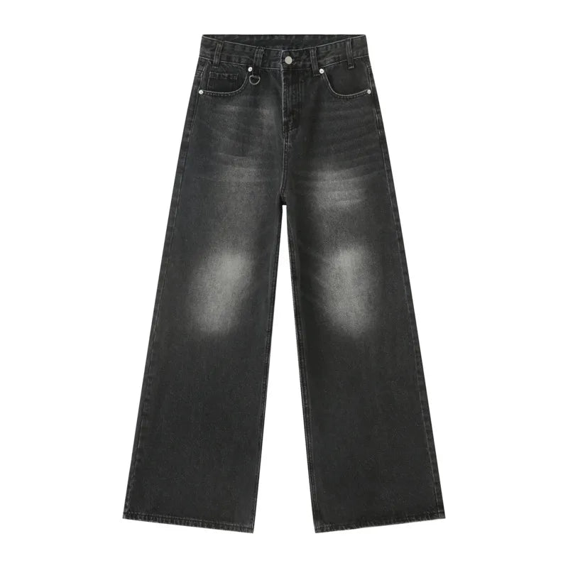 IEFB Summer Men's Pants Old Washed Male Jeans