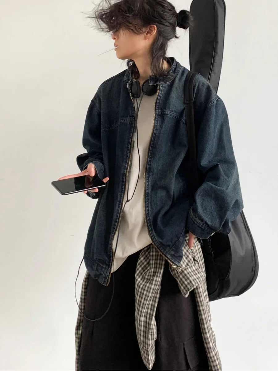 Retro Japanese Sle Ciboy Washed out Denim Jacket