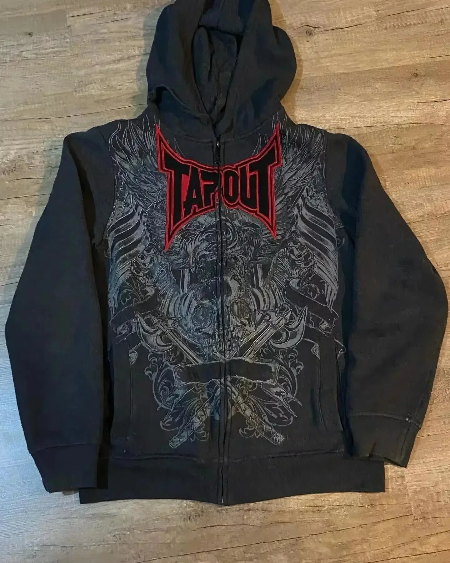 2000s Cotton Zipper Hoodies Vintage Elite