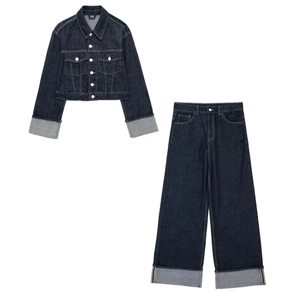 Women Vintage Denim High Street Outfits