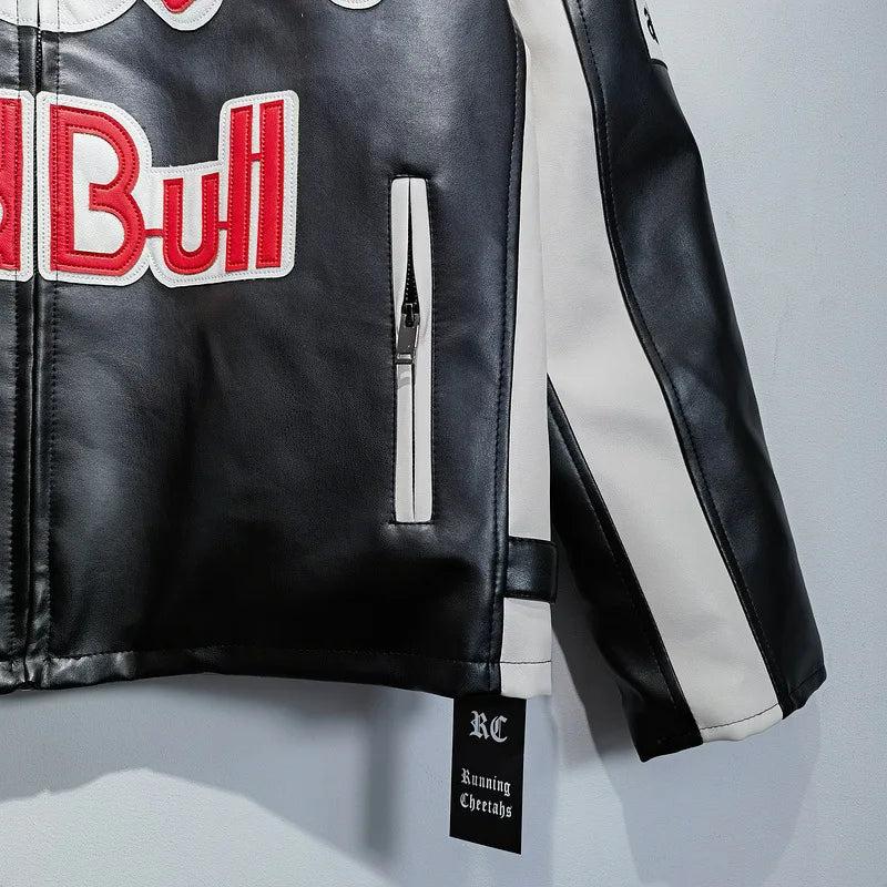 Red Bull Fashion Leather Jacket