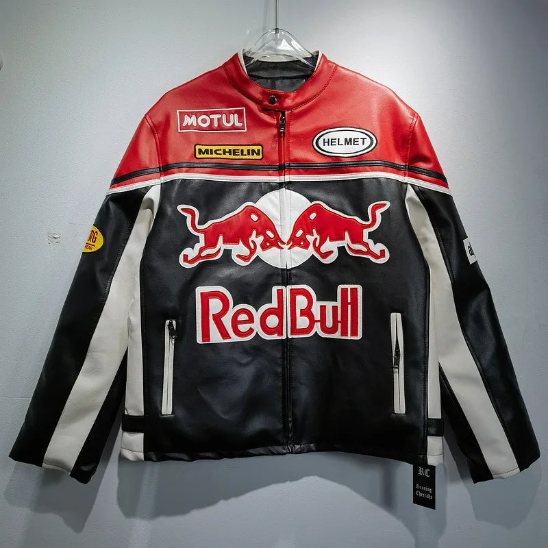 Red Bull Fashion Leather Jacket