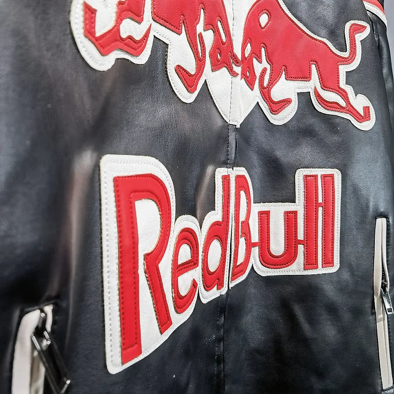 Red Bull Fashion Leather Jacket