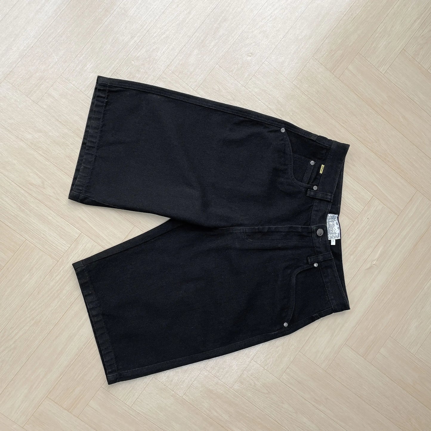 Embroidery Denim Simple Dime Pants