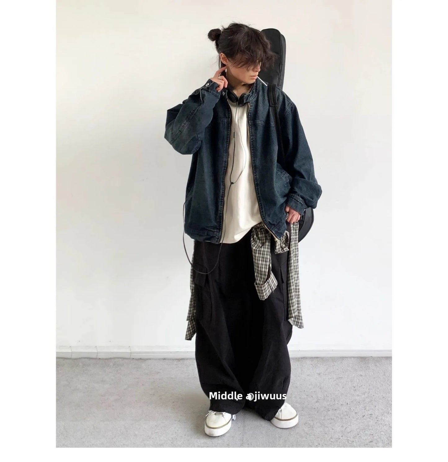 Retro Japanese Sle Ciboy Washed out Denim Jacket