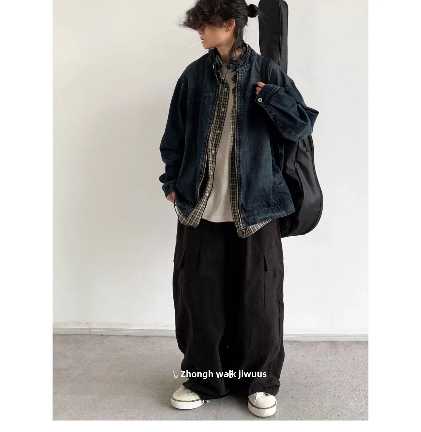 Retro Japanese Sle Ciboy Washed out Denim Jacket
