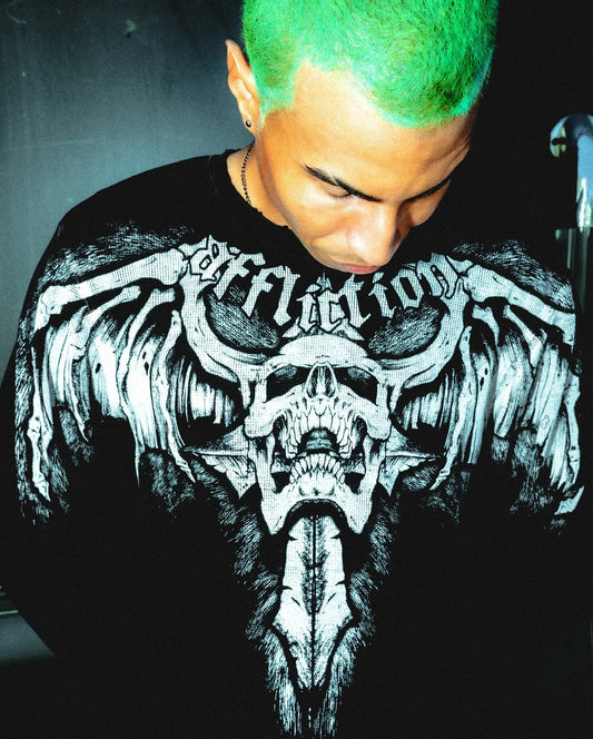Hip Hop Gothic 90s Affliction New Cotton Tops
