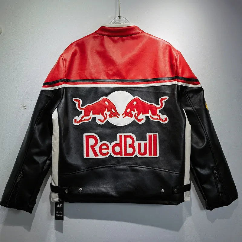 Red Bull Fashion Leather Jacket