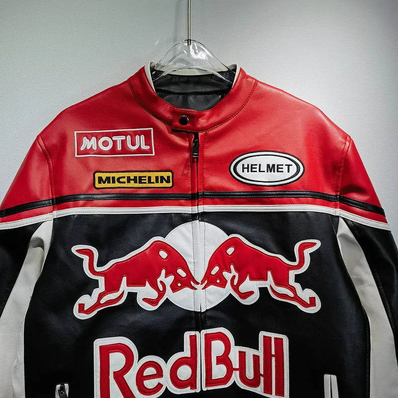 Red Bull Fashion Leather Jacket
